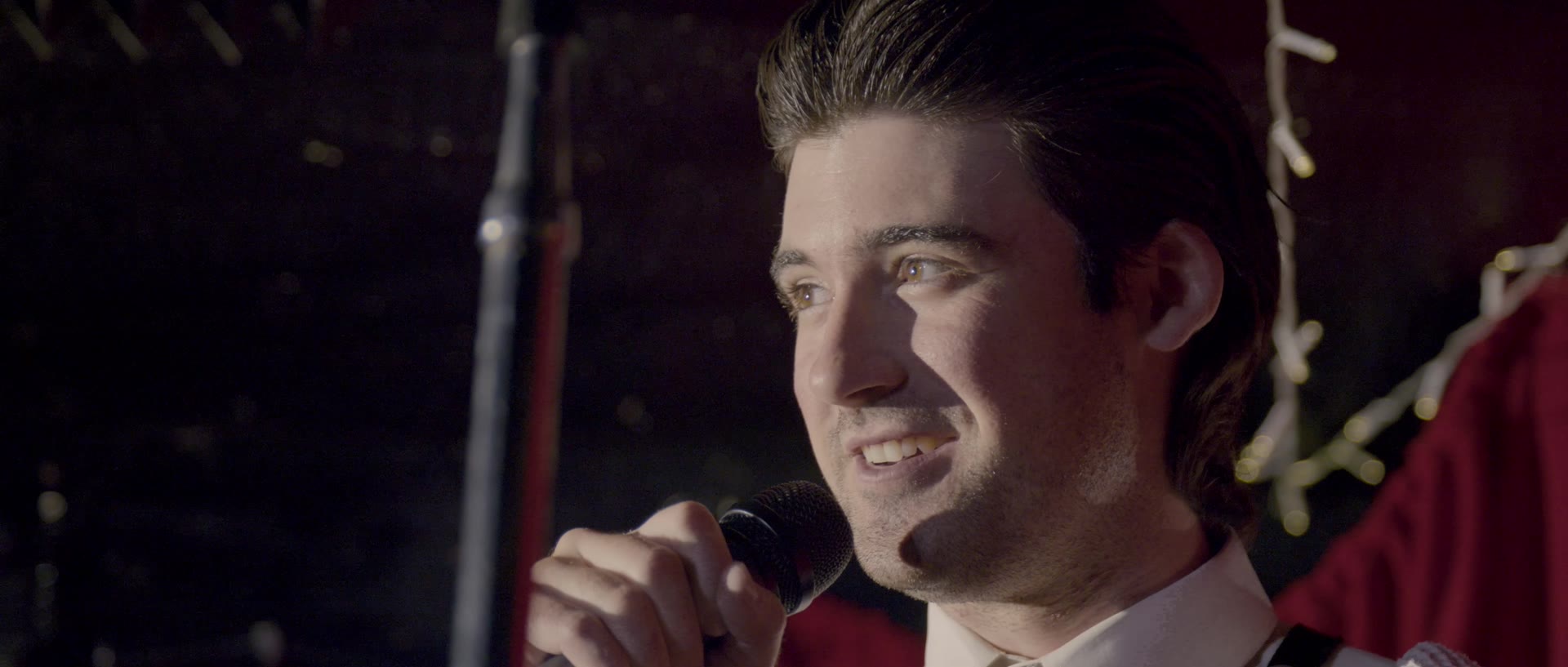 A frame from Operation: Laugh Track